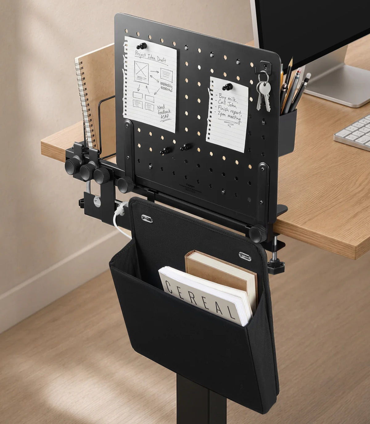 Clamp Pegboard Side Organizer | LD406